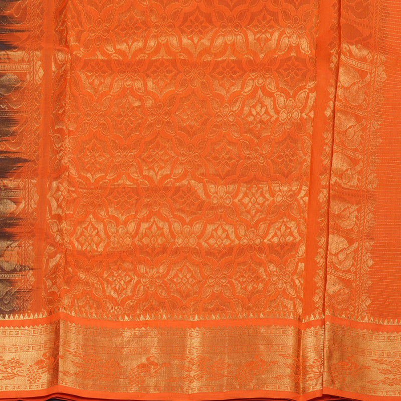 Hayagrivas Handloom Silk Korvai Silk Cotton Saree BBD838I6-3