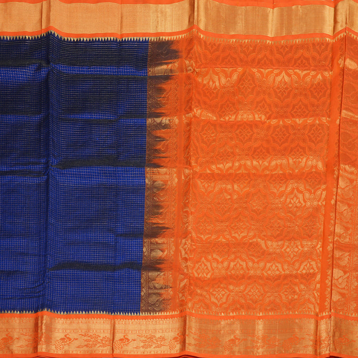 Hayagrivas Handloom Silk Korvai Silk Cotton Saree BBD838I6-3