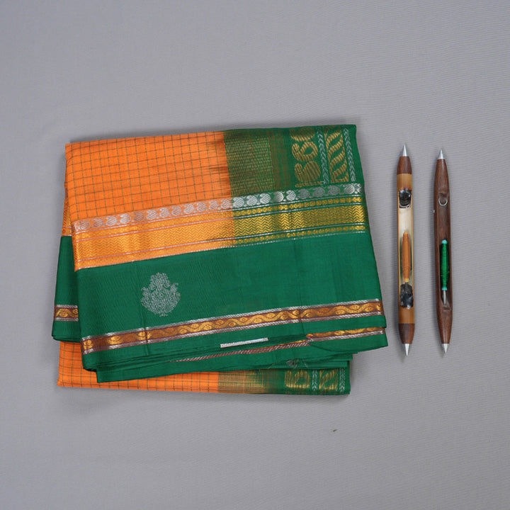 Hayagrivas Handloom Korvai Silk Cotton Saree BBD838I7-2