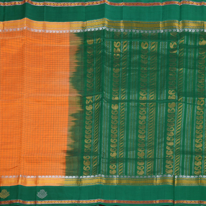 Hayagrivas Handloom Korvai Silk Cotton Saree BBD838I7-2