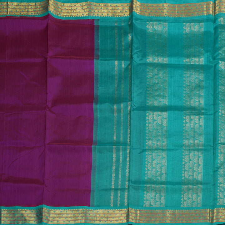 Hayagrivas Korvai Handloom Silk Cotton Saree BBD839I7-3