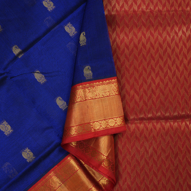 Hayagrivas Handloom Pure Silk Cotton Saree BBD839I9-2