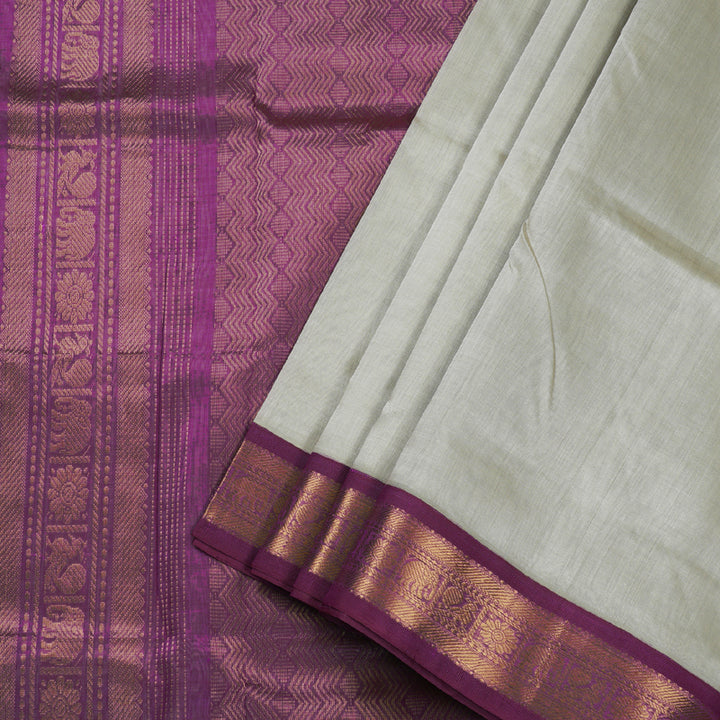 Hayagrivas Handloom Ten Yards Silk Cotton Saree BBD840I18-1