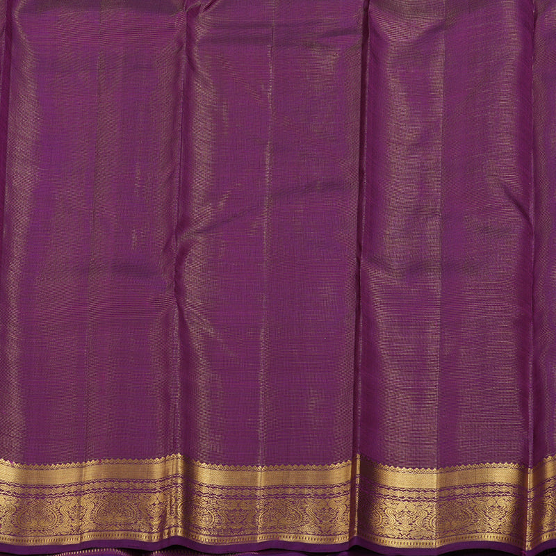 Hayagrivas Purple Kanjivaram Silk Saree with Purple Border BBD846I5-1