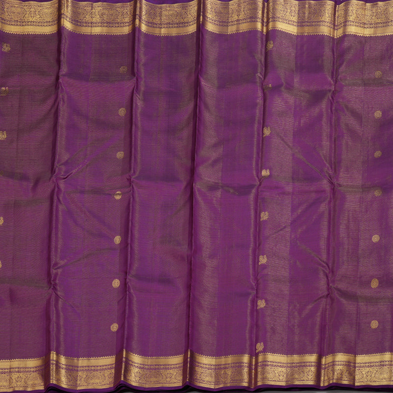 Hayagrivas Purple Kanjivaram Silk Saree with Purple Border BBD846I5-1