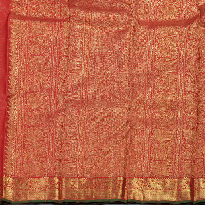 Hayagrivas Purple Vairaoosi Kanjivaram Silk Saree with Red Border BBD855I2-1