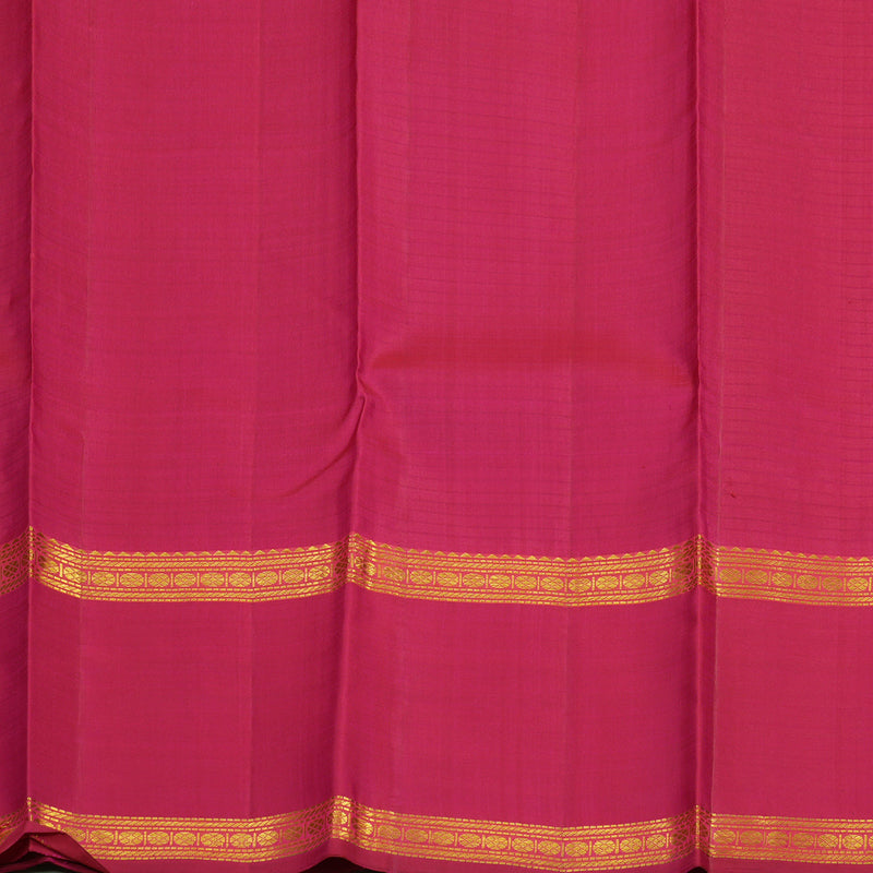 Hayagrivas Handloom Deep Pink Kanjivaram Silk Saree BBD869I2-1