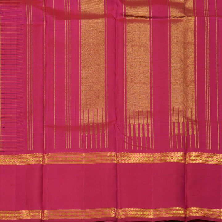 Hayagrivas Handloom Deep Pink Kanjivaram Silk Saree BBD869I2-1