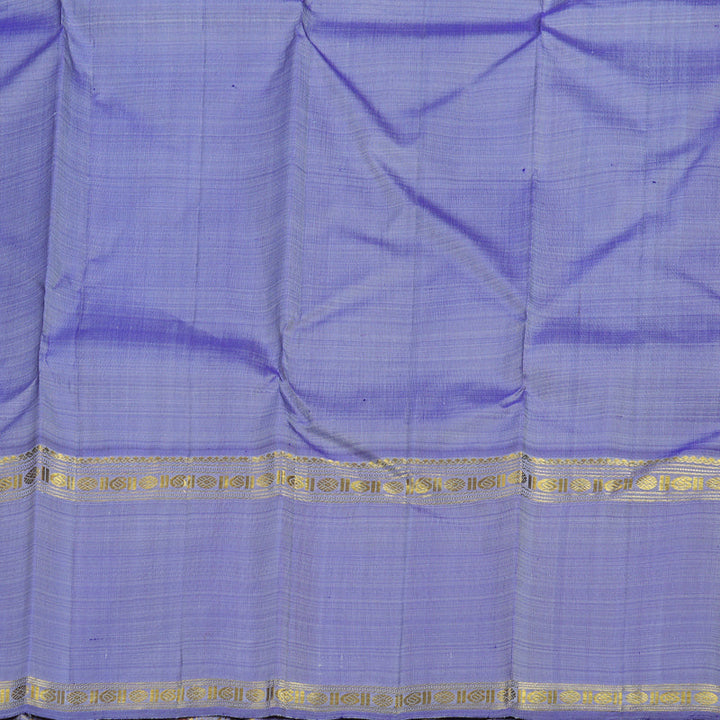 Hayagrivas Light Sky Blue Kanjivaram Silk Saree with Blue And Green Border BBD871I1-2