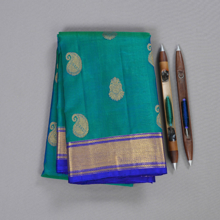 Hayagrivas Handloom Pure Kanjivaram Silk Saree BBD872I2-9