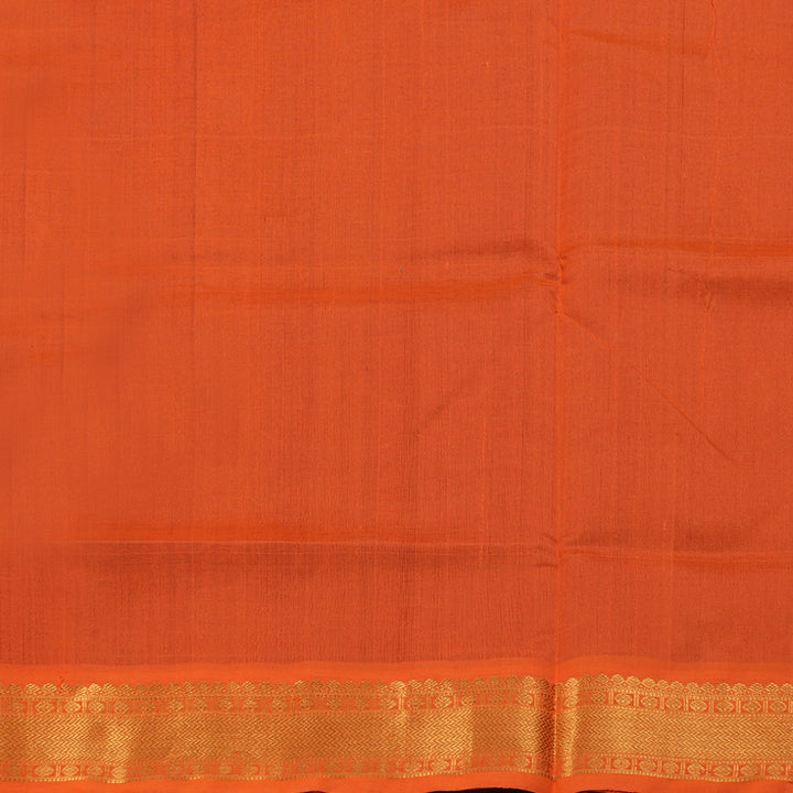 Hayagrivas Handloom Wine Maroon With Orange Handloom Silk Cotton Saree BBD889I10-1