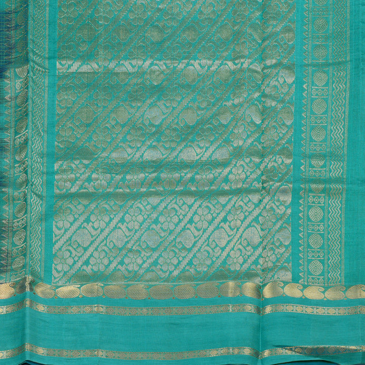 Hayagrivas Handloom Korvai Silk Cotton Saree BBD890I4-1