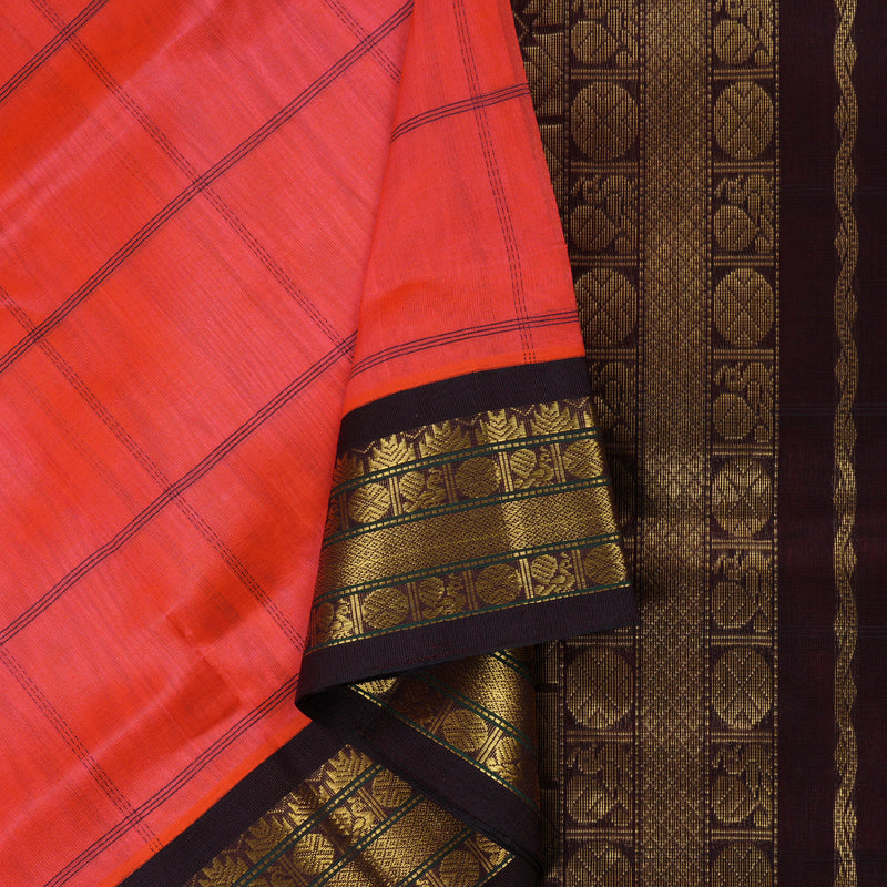 Hayagrivas Handloom Korvai Silk Cotton Saree BBD890I4-10