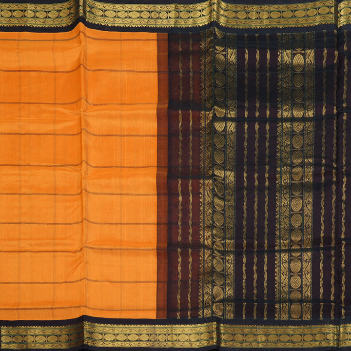 Hayagrivas Handloom Korvai Silk Cotton Saree BBD890I4-3