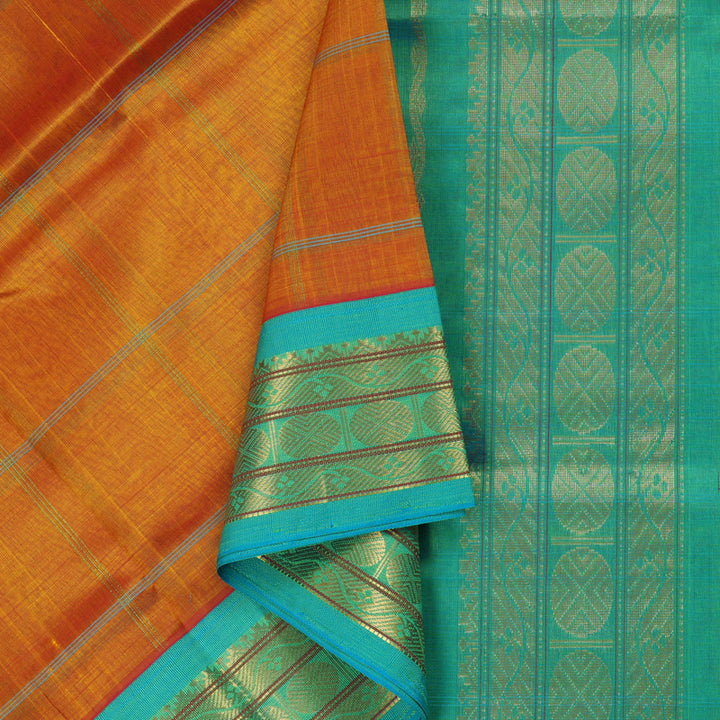 Hayagrivas Handloom Korvai Silk Cotton Saree BBD890I4-8