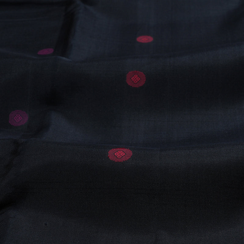 Hayagrivas Black Kanjivaram Silk Saree BBD919I2-1