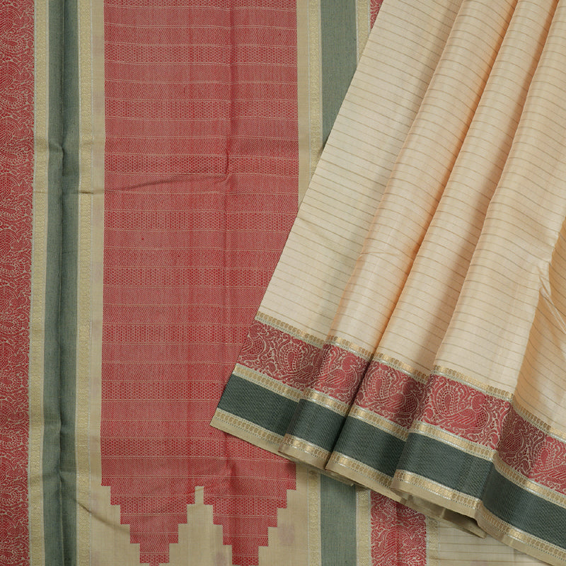 Hayagrivas Handloom Thread Work Kanjivaram Silk Saree BBD919I7-2