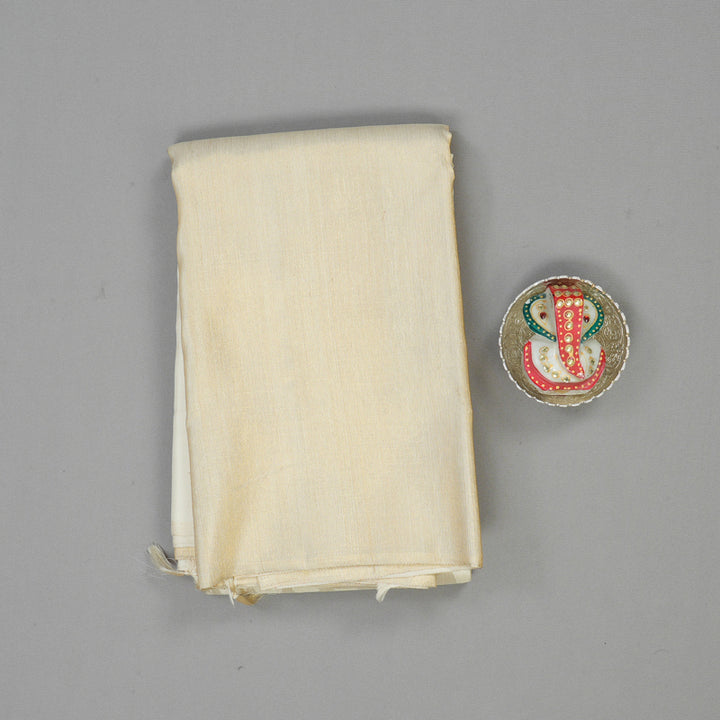 Hayagrivas Handloom Half-White Kanjivaram Silk Saree BBD923I2-1