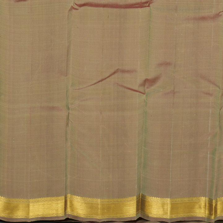 Hayagrivas Light Elaichi Green Handloom Kanjivaram Silk Saree with Dual Tone (Maroon With Light Elaichi Green) Border BBD932J1-6