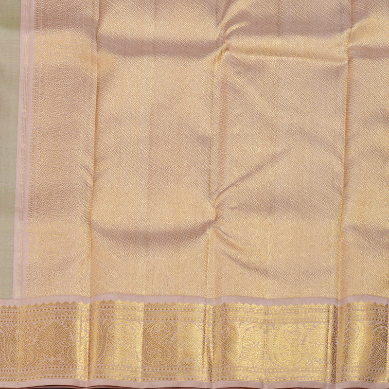 Hayagrivas Handloom Korvai Contrast Kanjivaram Silk Saree BBD943J5-2