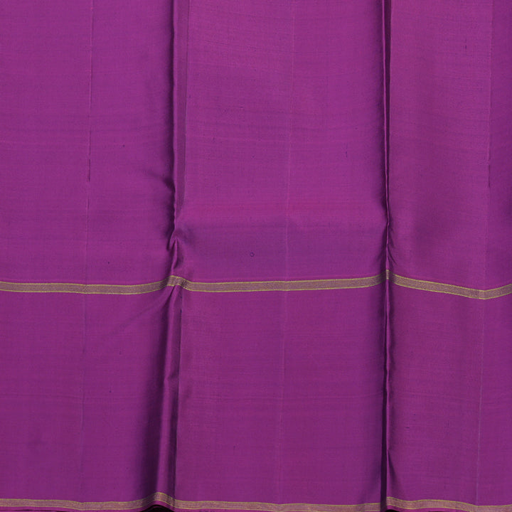 Hayagrivas Handloom Navy Blue Kanjivaram Silk Saree with Ganga Jamuna border BBD947J10-3