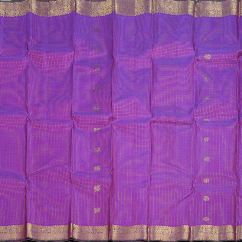 Hayagrivas Purple Kanjivaram Silk Saree with Purple Border BBD947J6-3