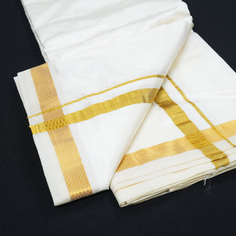 Hayagrivas Handloom 8*4 Silk Dhothi BBD960J3-4 40K