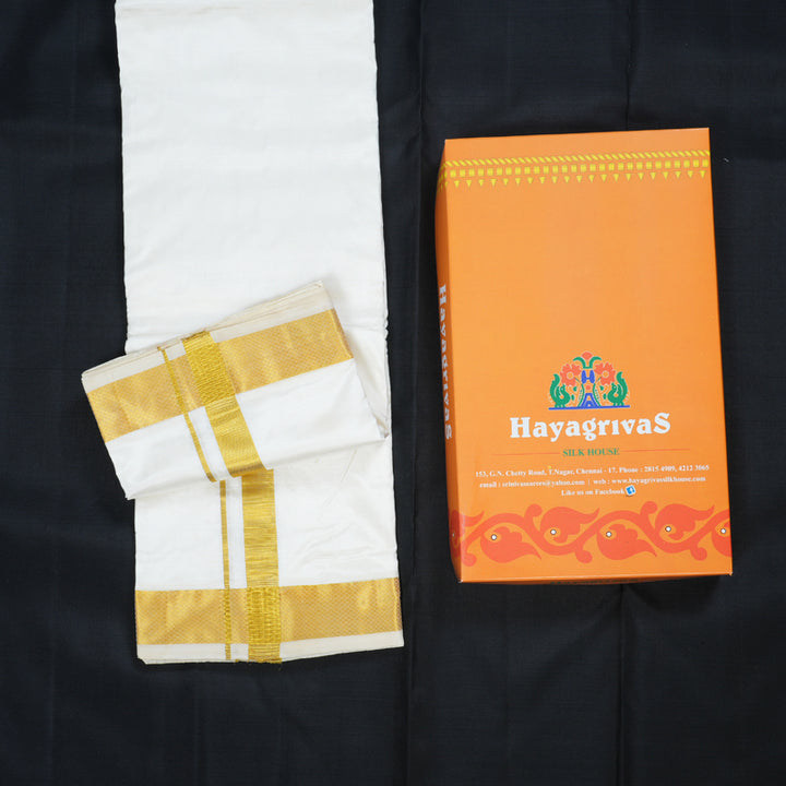 Hayagrivas Handloom 9*5 Silk Dhothi BBD960J9-3 80K