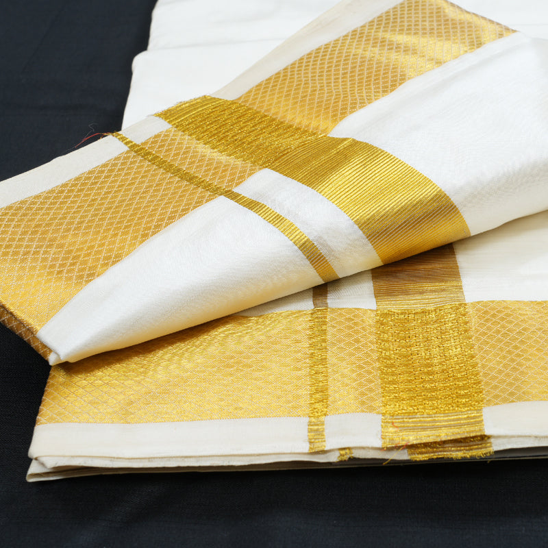 Hayagrivas Handloom 9*5 Silk Dhothi BBD960J9-3 80K