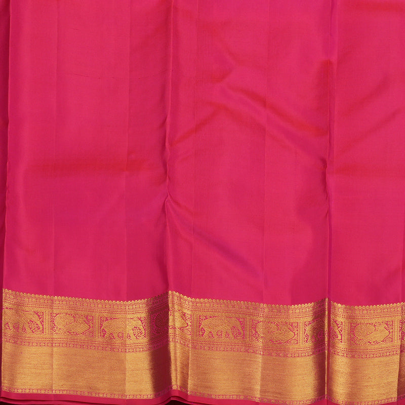 Hayagrivas Reddish Pink Handloom Kanjivaram Silk Saree BBD966J2-1