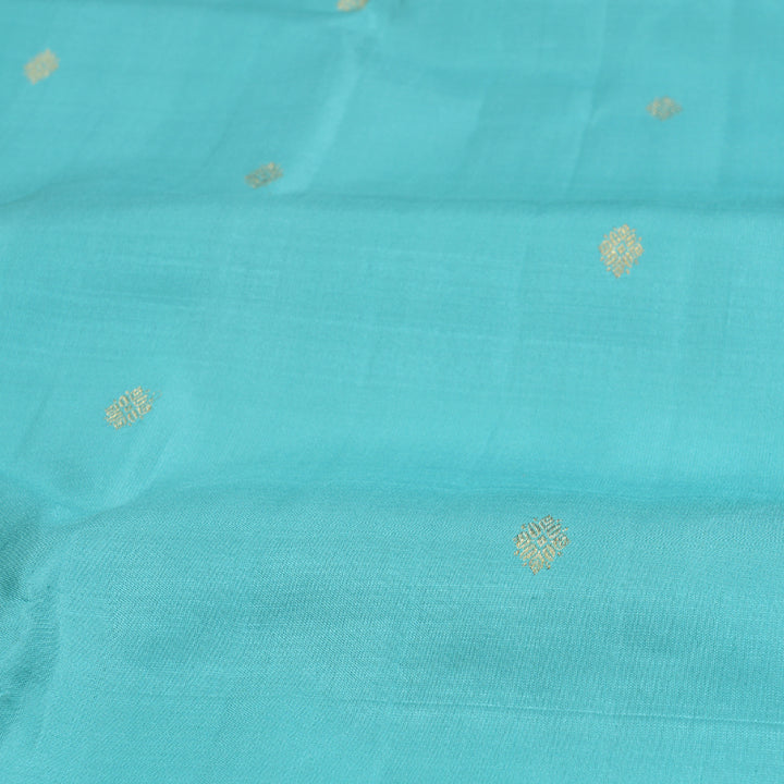 Hayagrivas Handloom Baby Blue With Lavender Korvai Kanjivaram Silk Saree BBD973J2-1