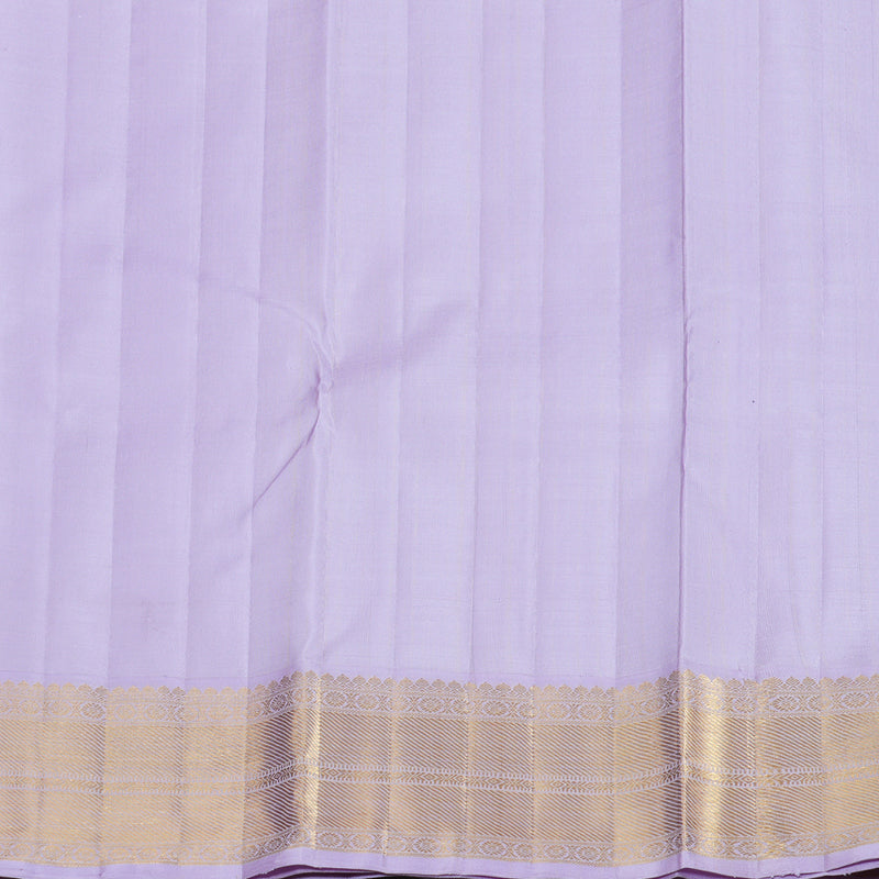 Hayagrivas Handloom Baby Blue With Lavender Korvai Kanjivaram Silk Saree BBD973J2-1