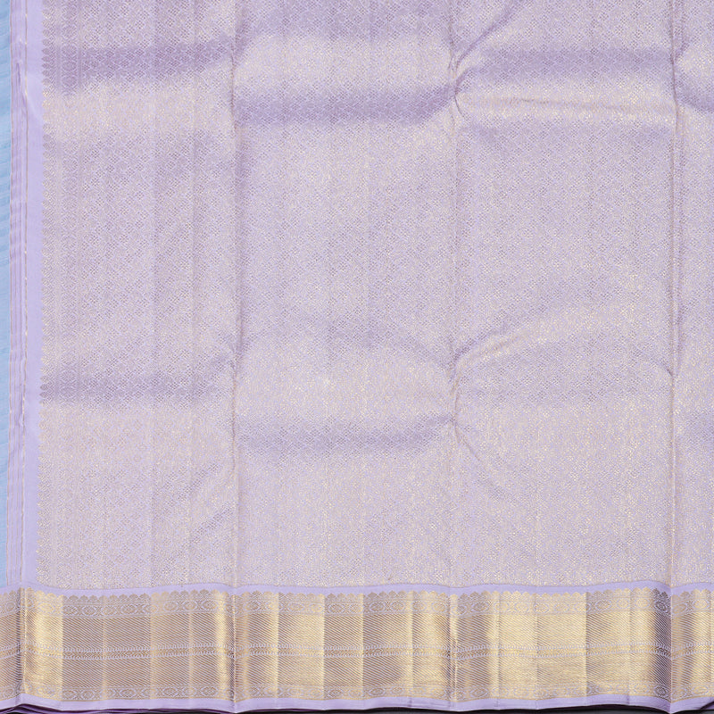 Hayagrivas Handloom Baby Blue With Lavender Korvai Kanjivaram Silk Saree BBD973J2-1