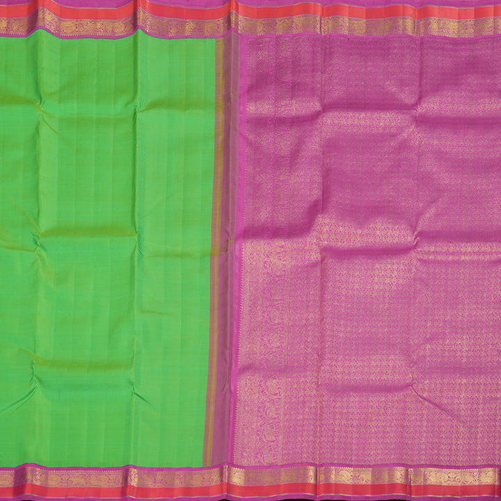 Hayagrivas Handloom Korvai Kanjivaram Silk Saree BBD973J3-1