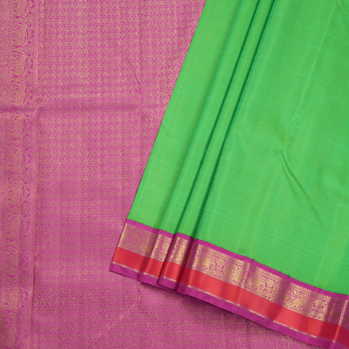 Hayagrivas Handloom Korvai Kanjivaram Silk Saree BBD973J3-1