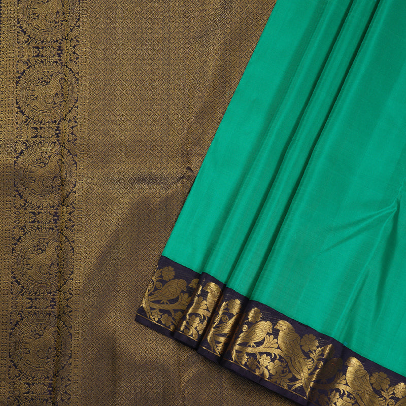 Hayavrivas Handloom Korvai Kanjivaram Silk Saree BBD973J8-1