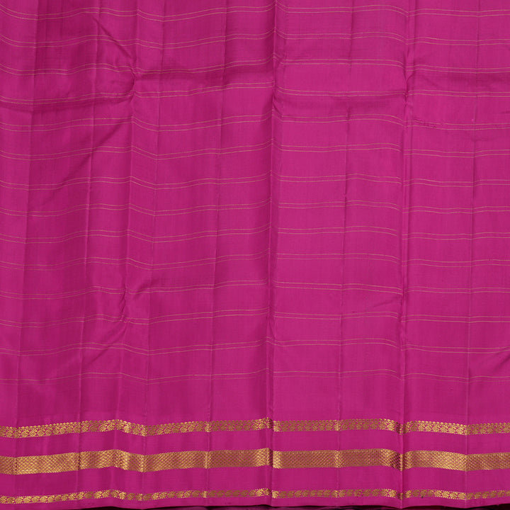 Hayagrivas Plum Purple Kanjivaram Silk Saree with Purple Border BBD976J5-1