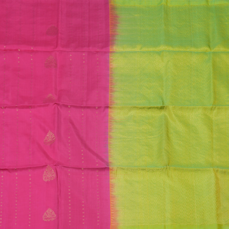 Hayagrivas Handloom Fuchsia Pink Soft Silk Saree BBD97D3-25