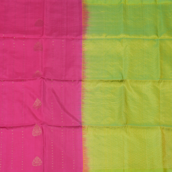 Hayagrivas Handloom Fuchsia Pink Soft Silk Saree BBD97D3-25