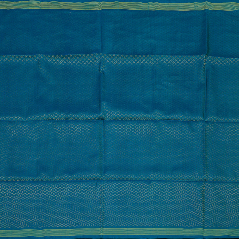 Hayagrivas Peacock Green Pure Soft Silk Saree BBD97D6-9