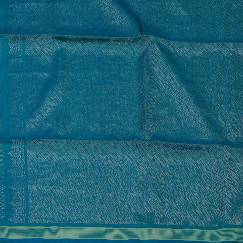 Hayagrivas Peacock Green Pure Soft Silk Saree BBD97D6-9