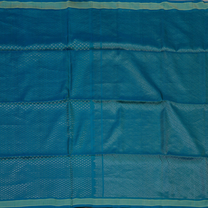 Hayagrivas Peacock Green Pure Soft Silk Saree BBD97D6-9