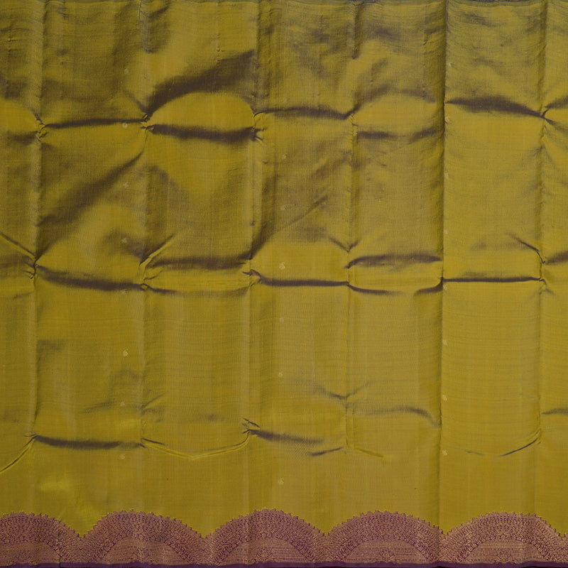 Hayagrivas Handloom Turning Border Kanjivaram Silk Saree BBD984J1-1