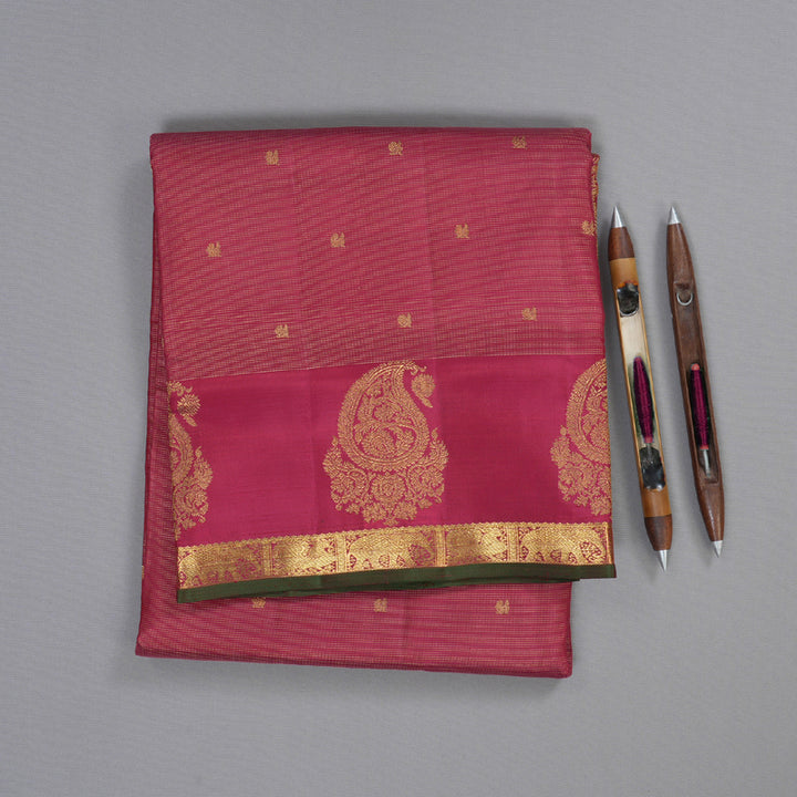 Hayagrivas Handloom Kanjivaram Ten Yards Silk Saree BD272-SBS