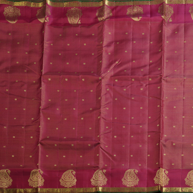 Hayagrivas Handloom Kanjivaram Ten Yards Silk Saree BD272-SBS