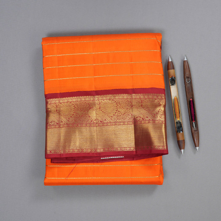 Hayagrivas Handloom Ten yards Silk Saree BD280-SBS