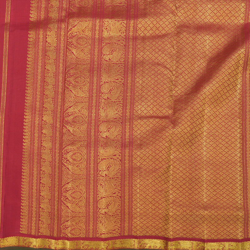 Hayagrivas Handloom Kanjivaram Ten Yards Silk Saree BD288-SBS