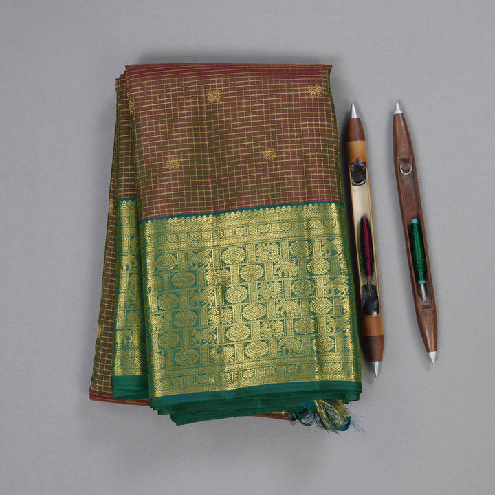 Hayagrivas Handloom Kanjivaram Silk Saree BD299-SBS