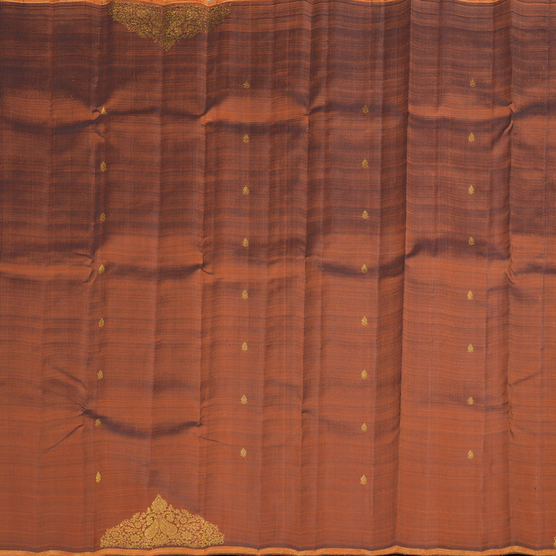 Hayagrivas Handloom Turning Border Silk Saree  BD305