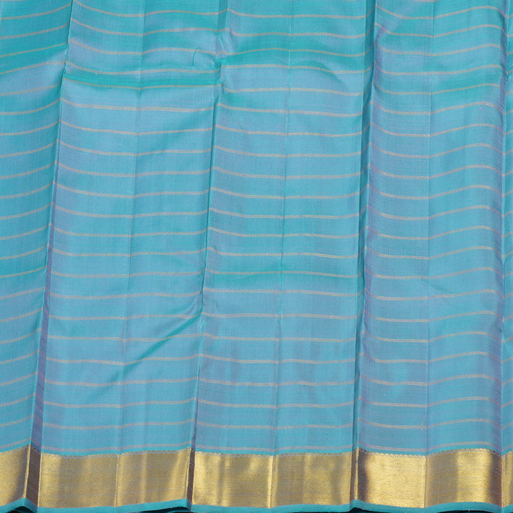 Hayagrivas Handloom Jari Checks Kanjivaram Silk Saree BD321